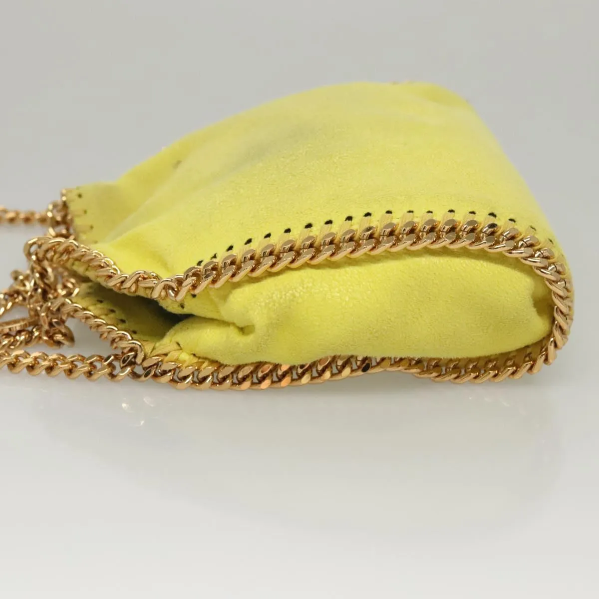Stella Mccartney Falabella Mini Suede Shoulder Bag (Pre-Owned)