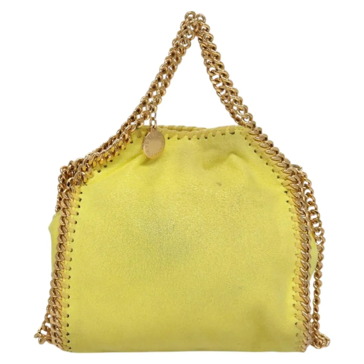 Stella Mccartney Falabella Mini Suede Shoulder Bag (Pre-Owned)