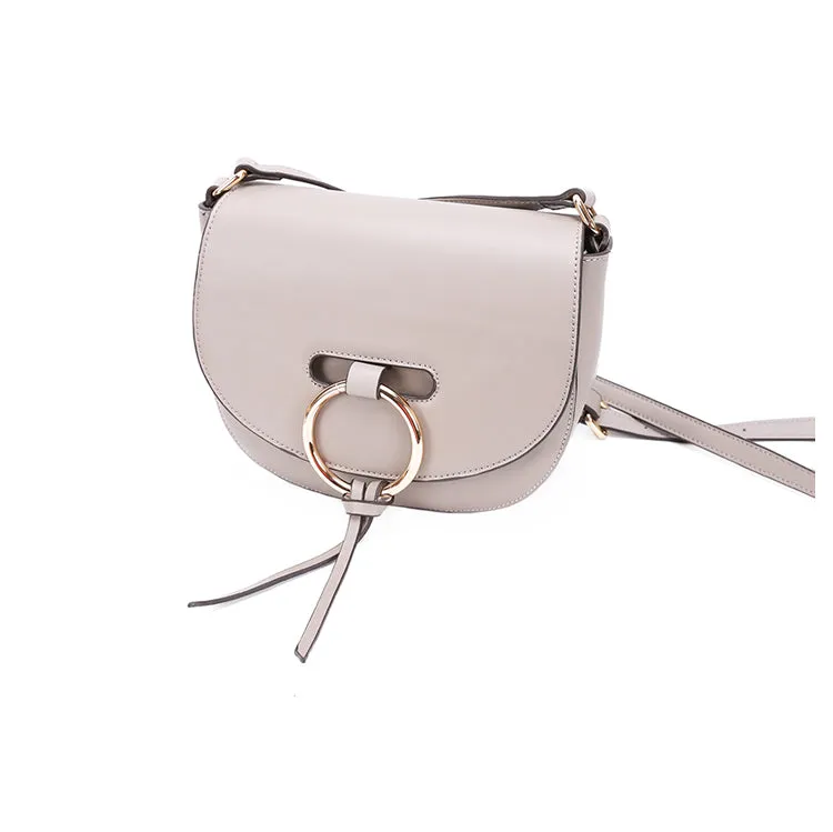Stylish Saddle LEATHER WOMENs SHOULDER BAGs Purse FOR WOMEN