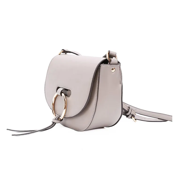 Stylish Saddle LEATHER WOMENs SHOULDER BAGs Purse FOR WOMEN