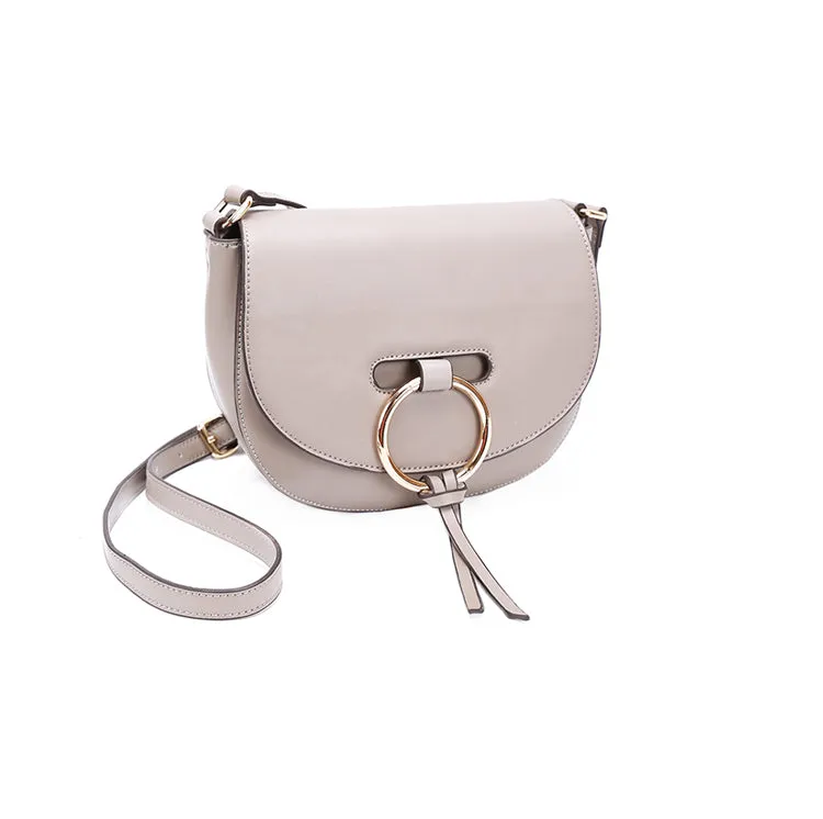 Stylish Saddle LEATHER WOMENs SHOULDER BAGs Purse FOR WOMEN