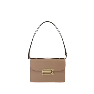 The Dorian Crossbody - Leather - Beige