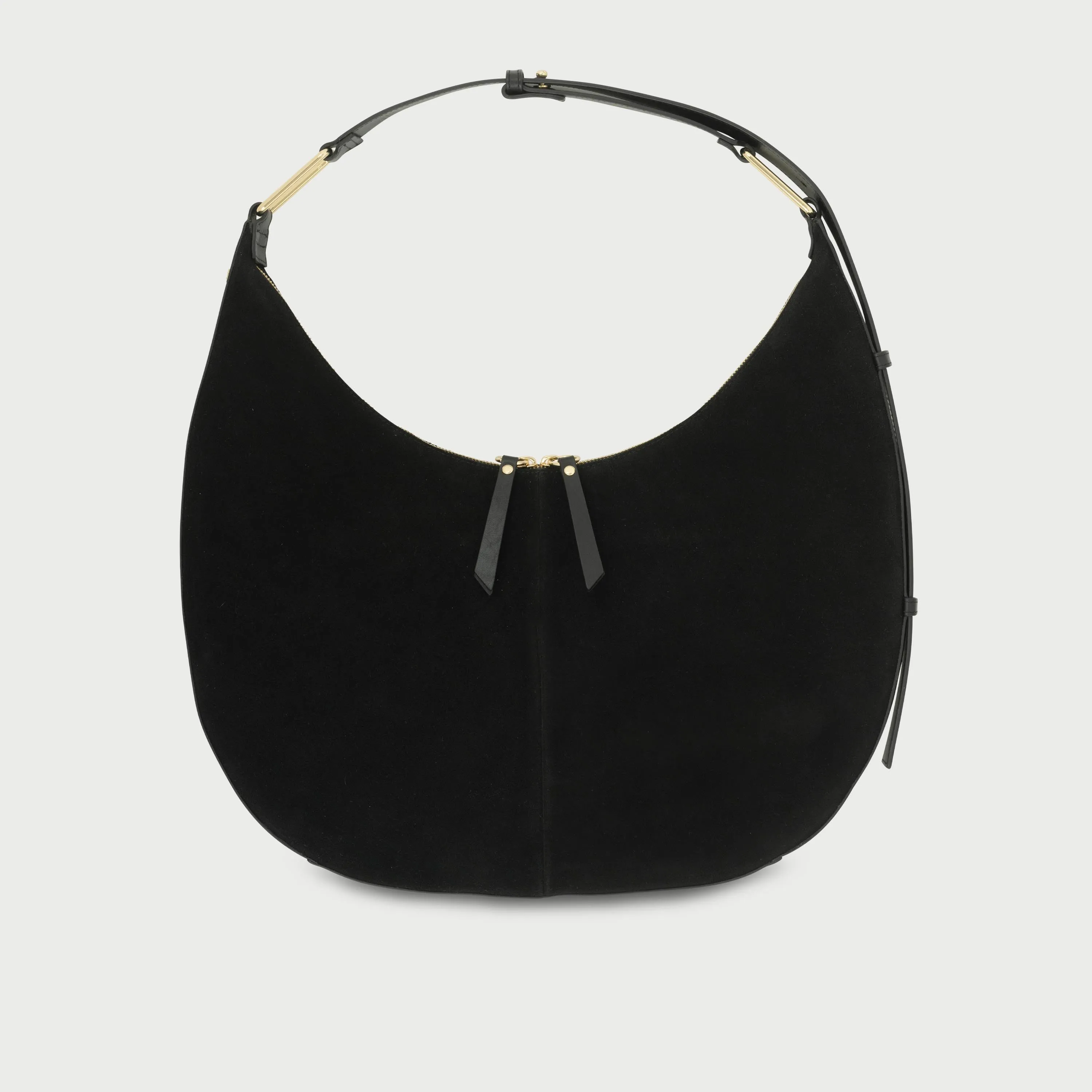 The Nora Olive Suede Bag
