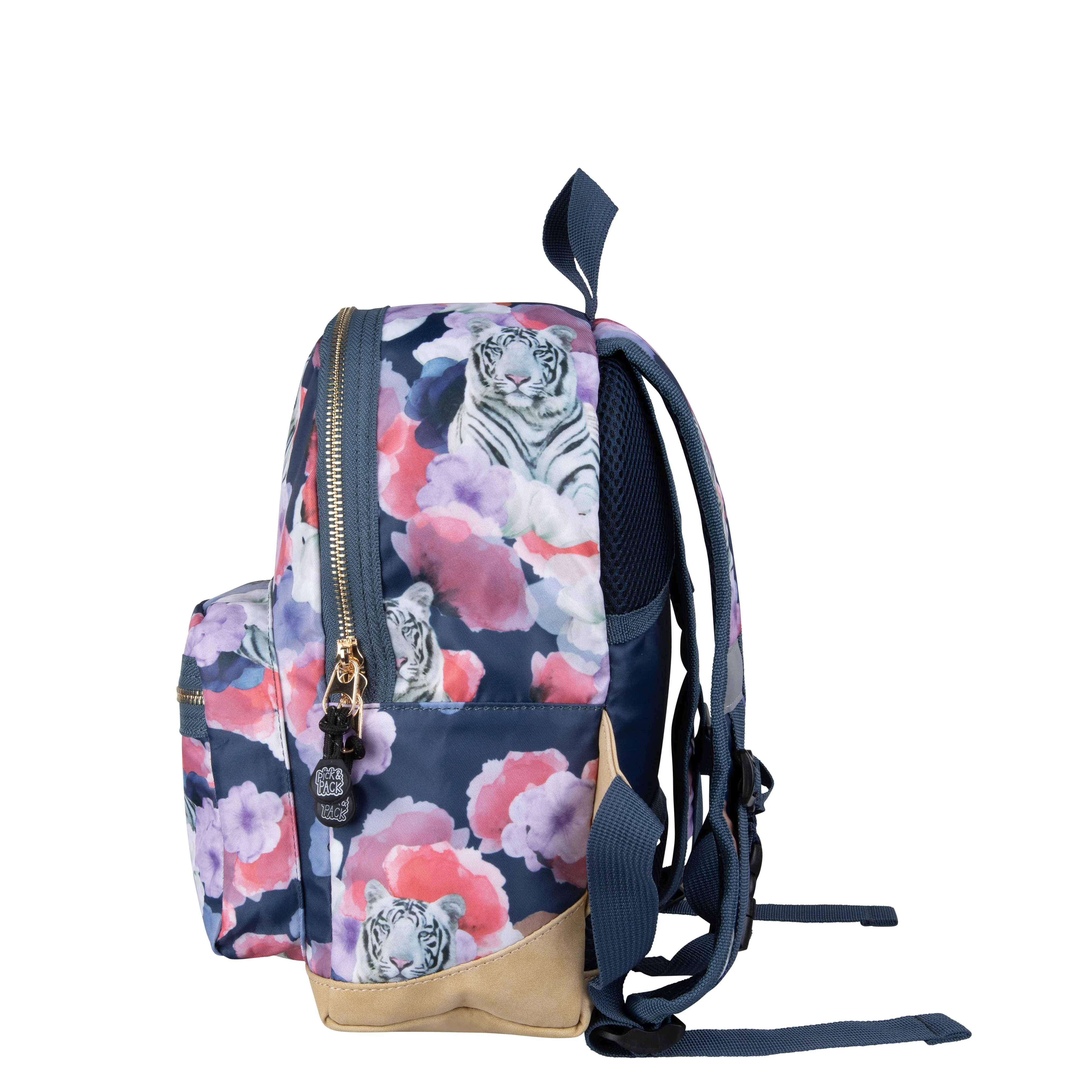 Tiger of Love Backpack S Denim blue