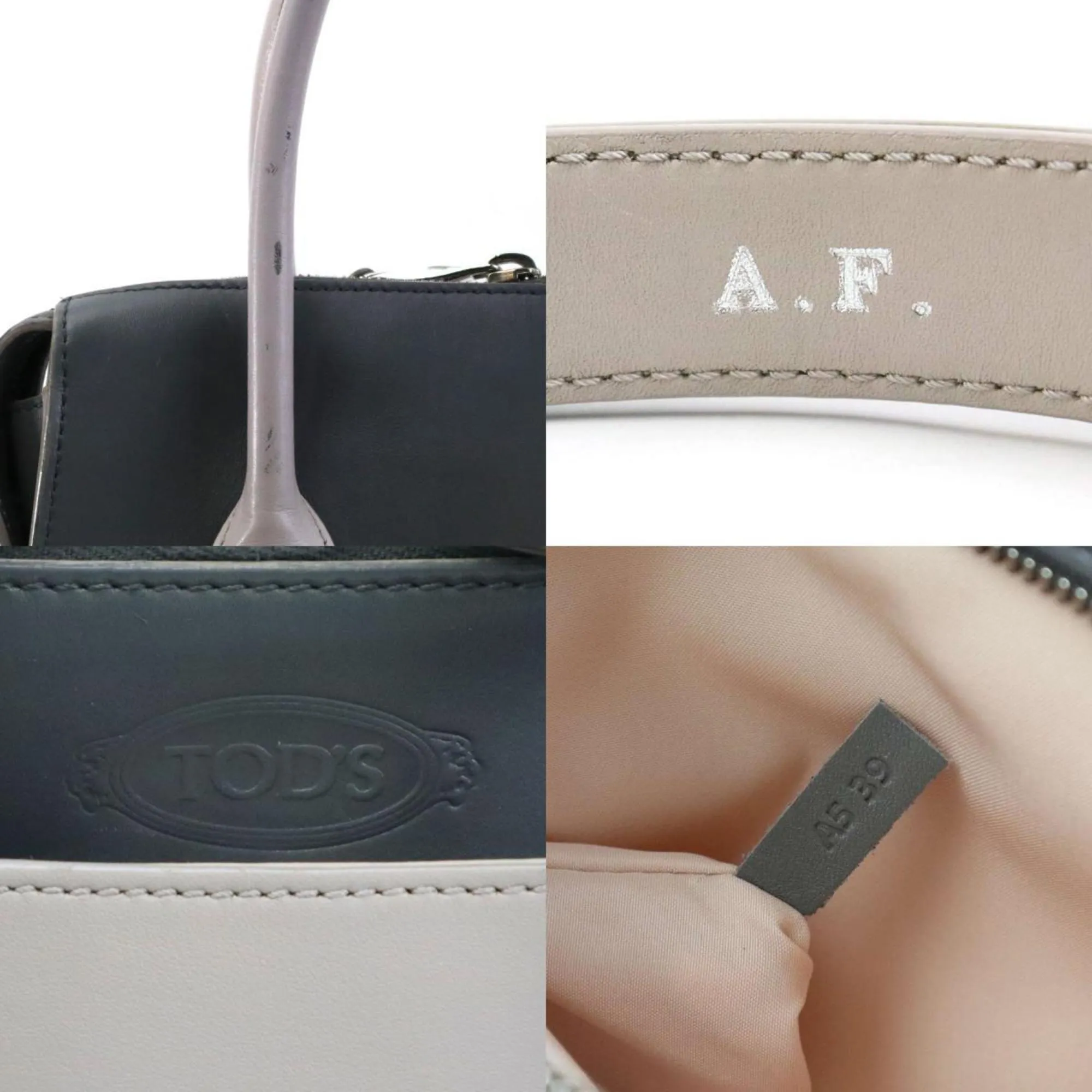 Tod's  Leather Handbag Shoulder Bag (Pre-Owned)