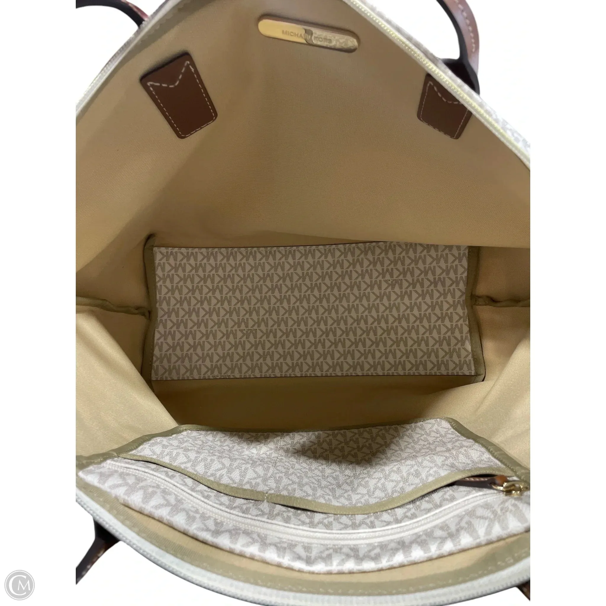 Tote Designer By Michael Kors, Size: Large