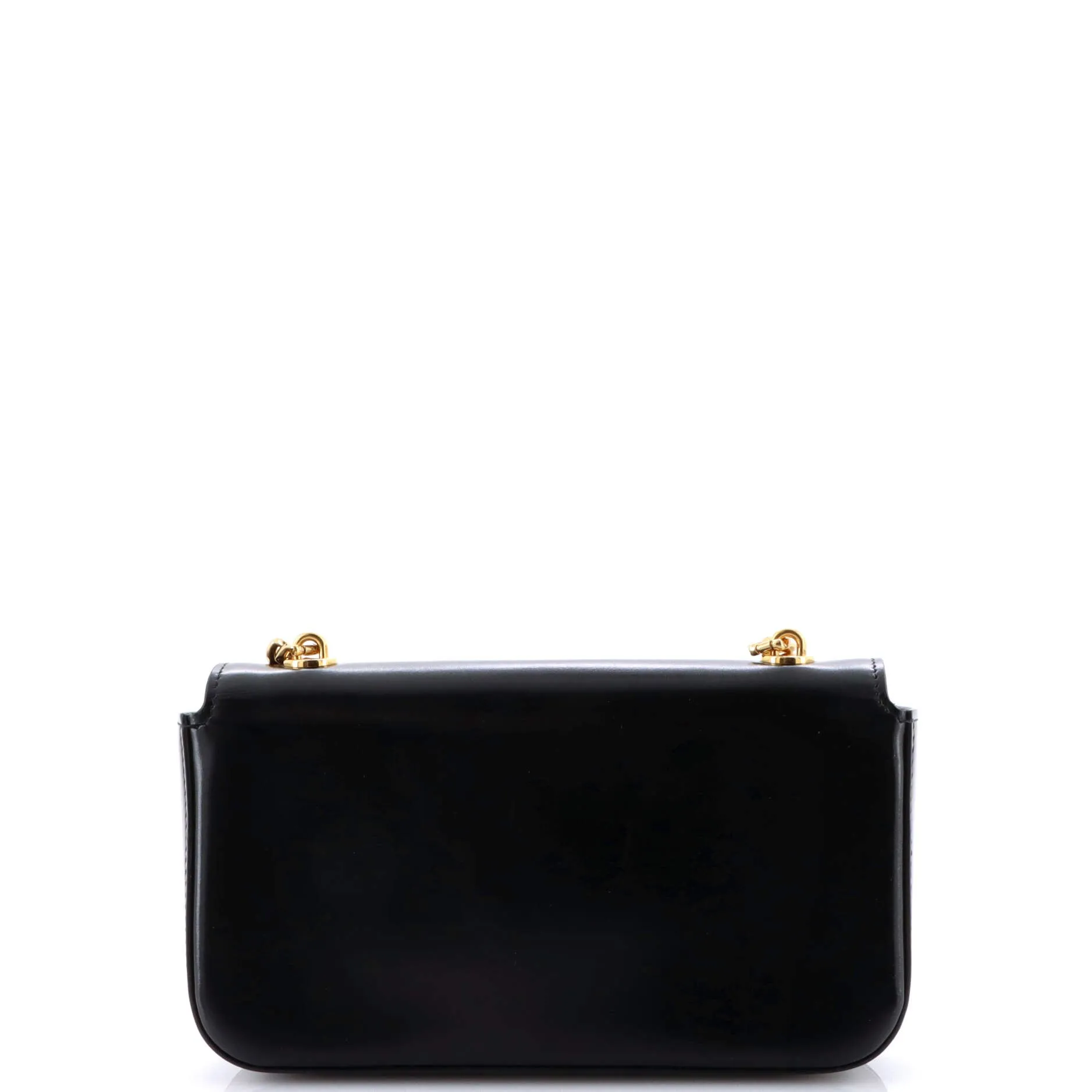 Triomphe Chain Shoulder Bag Leather Small