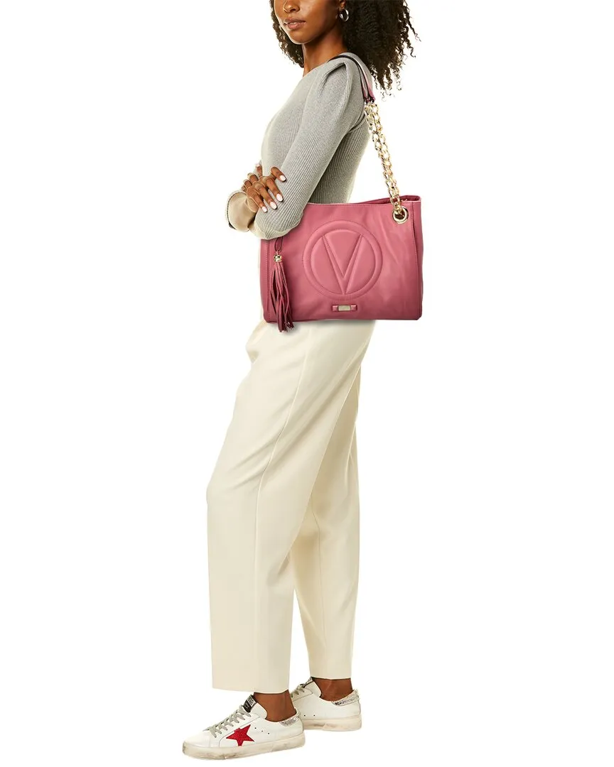 Valentino by Mario Valentino Luisa Signature Leather Shoulder Bag