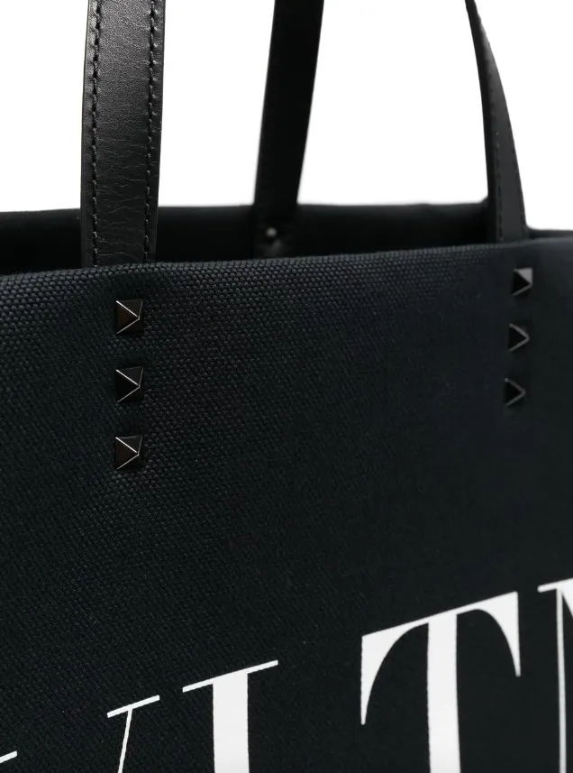 Valentino Garavani VLTN ECOLAB Medium Canvas Shopper