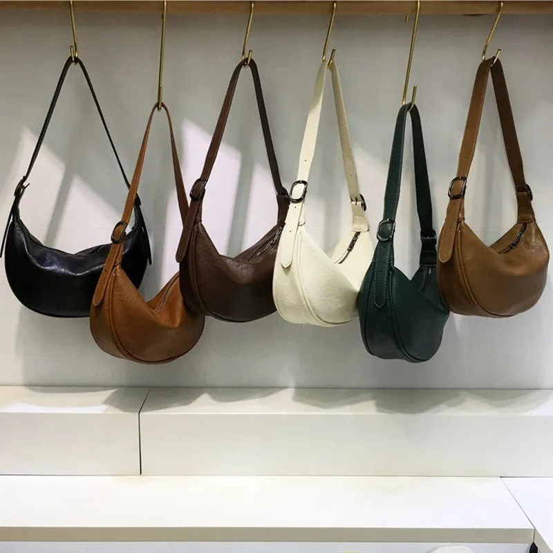 Versatile Dumpling Shoulder Bag: Simple Elegance