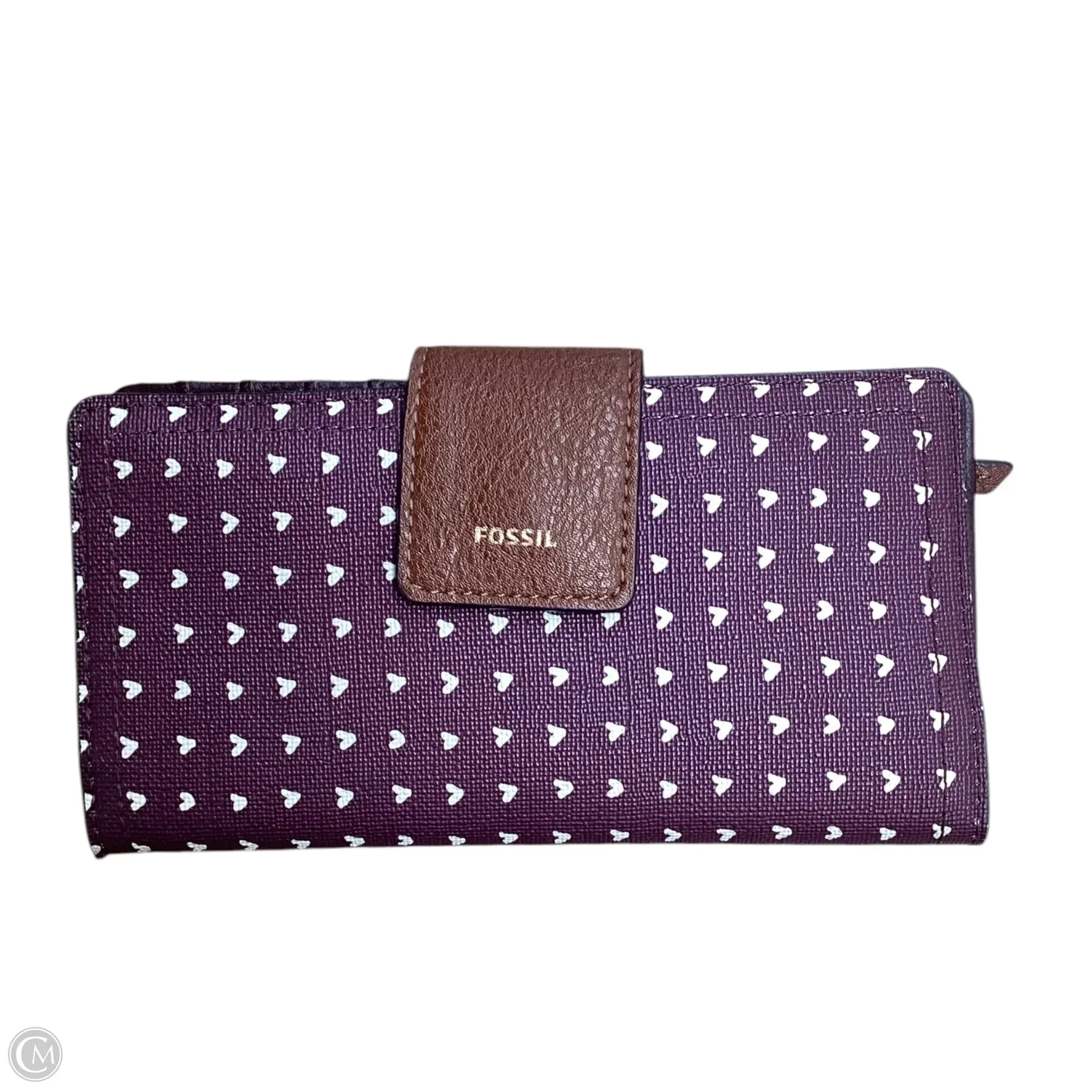 Wallet By Fossil, Size: Large