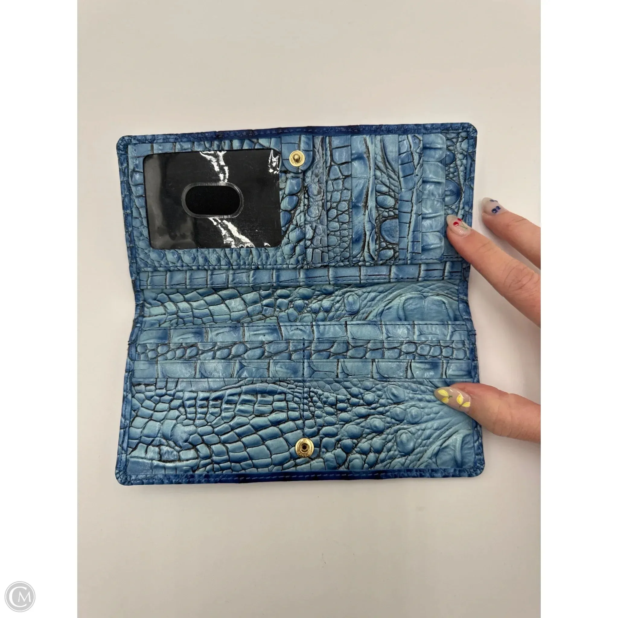 Wallet Designer By Brahmin, Size: Medium