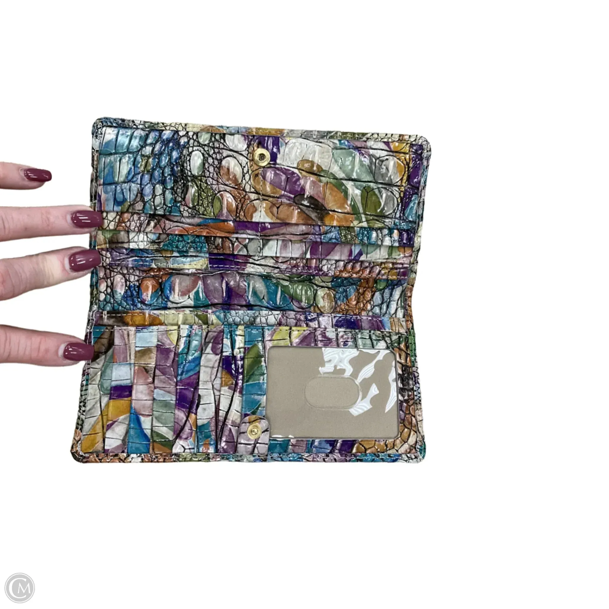 Wallet Designer By Brahmin, Size: Medium