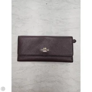 Wallet Designer By Coach, Size: Medium
