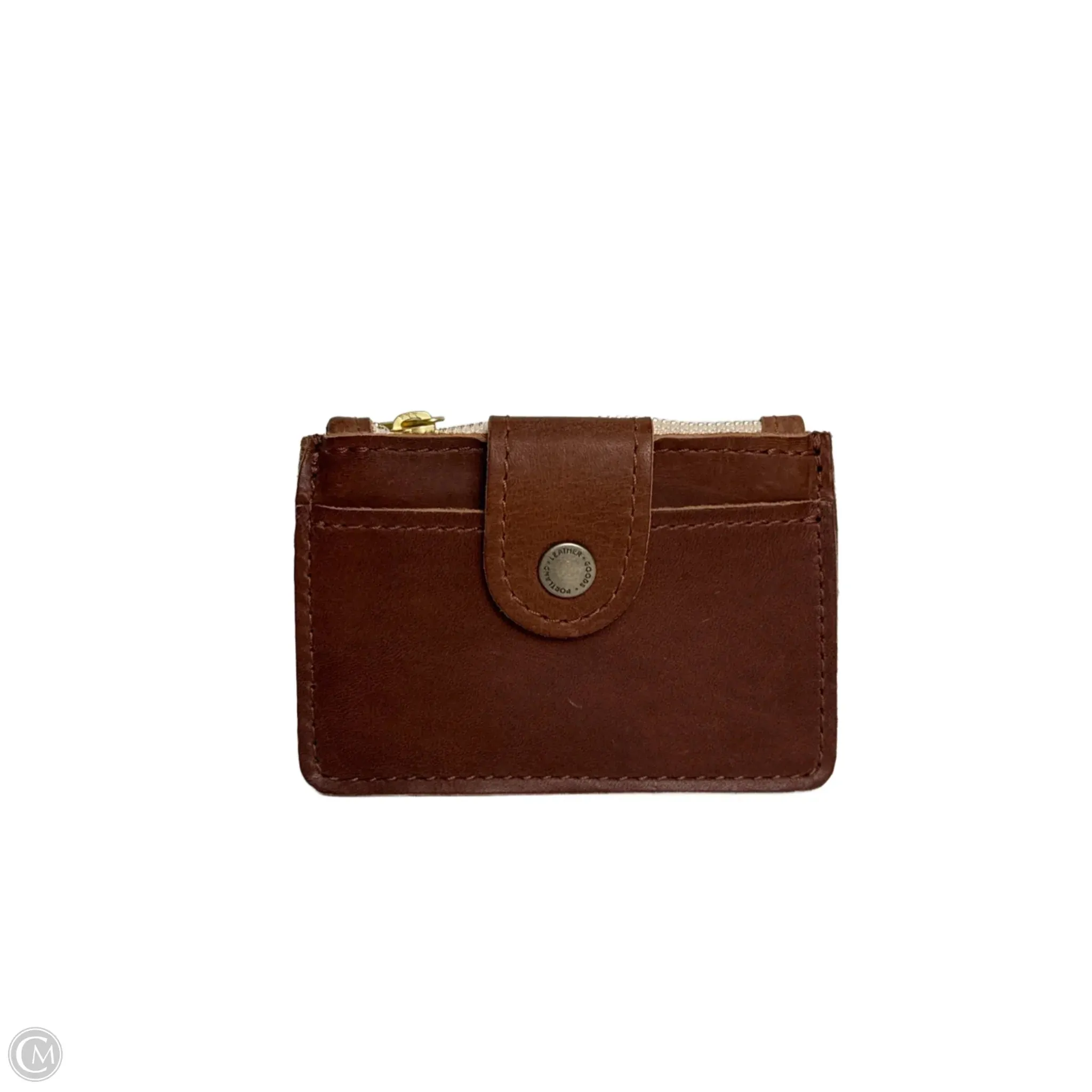Wallet Leather By PORTLAND LEATHER GOODS, Size: Small