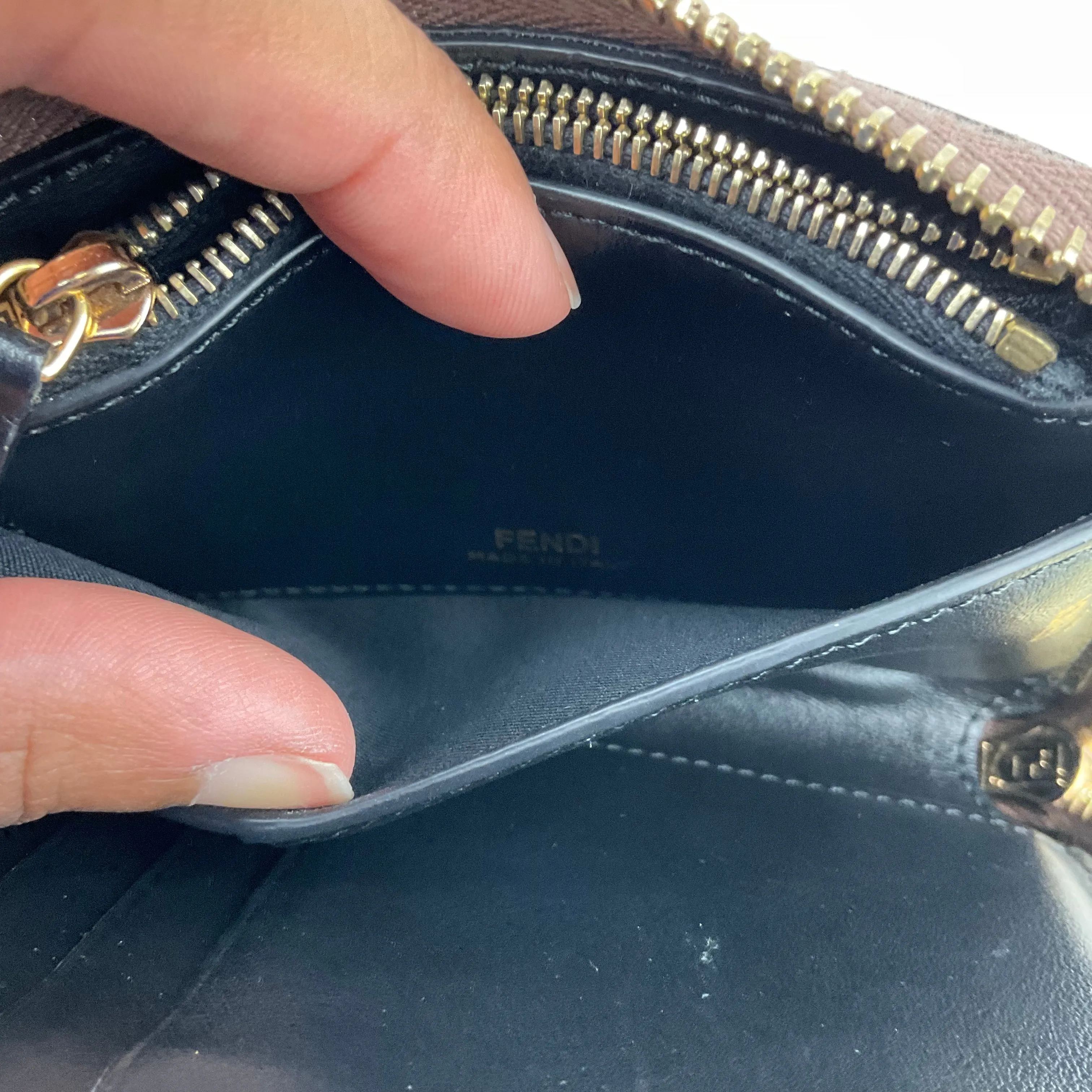 Wallet Luxury Designer By Fendi, Size: Small