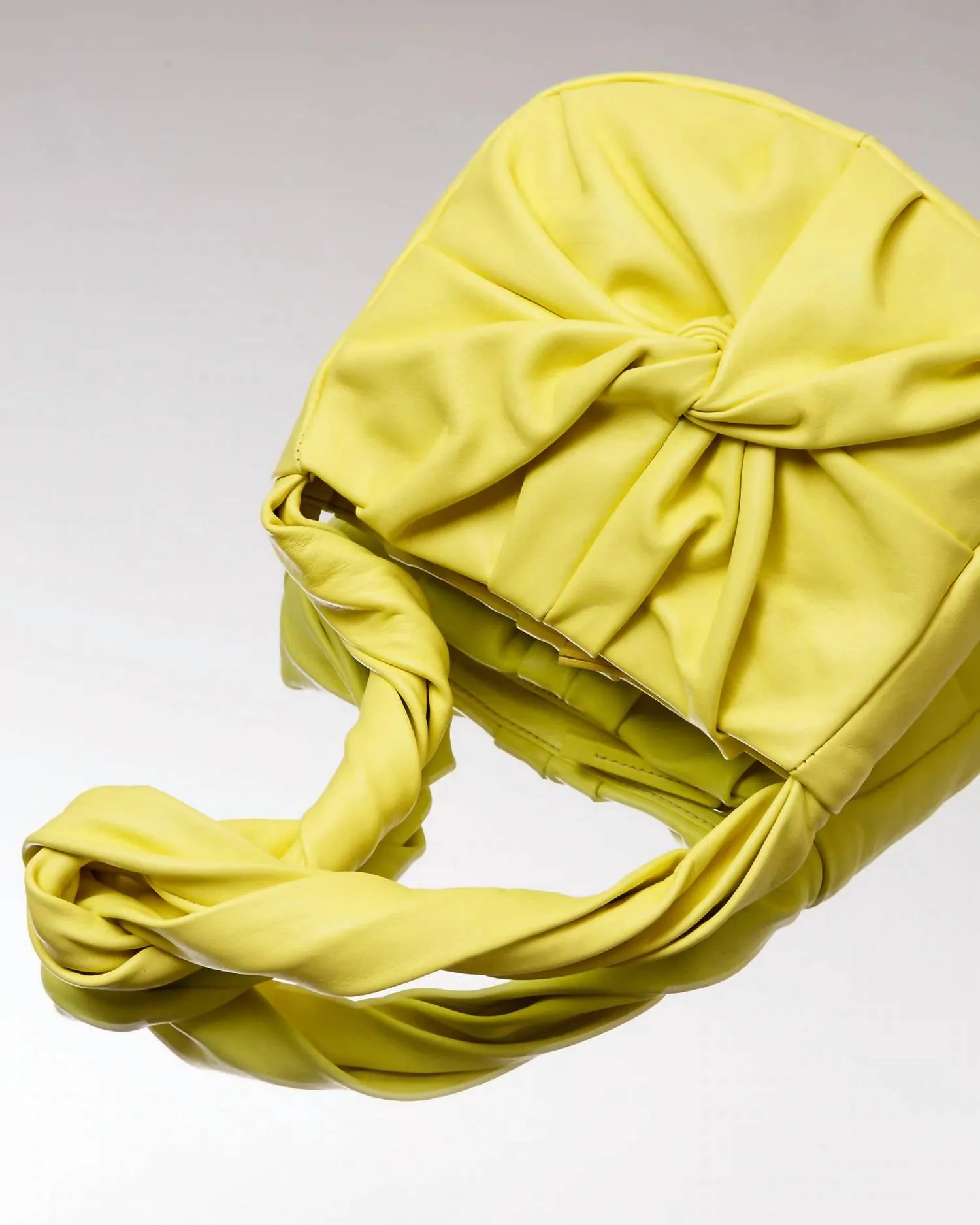 Women's Fonda Twisted Shoulder Bag In Yellow