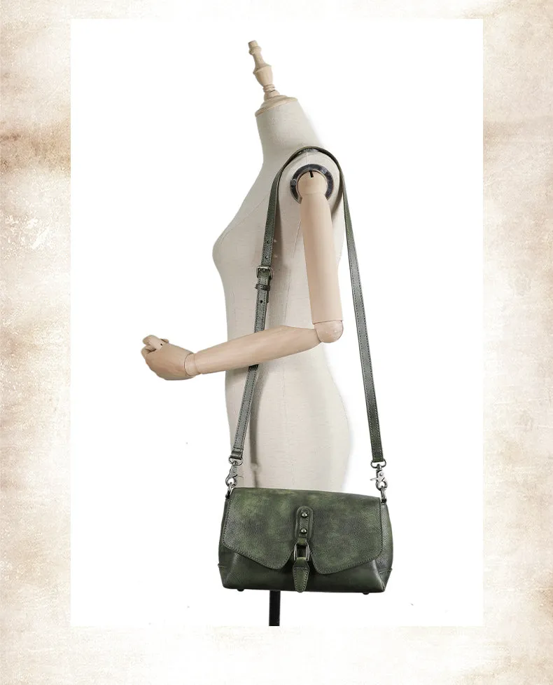 Womens Leather Vintage Handmade Shoulder Bag Best Crossbody Purses for Ladies