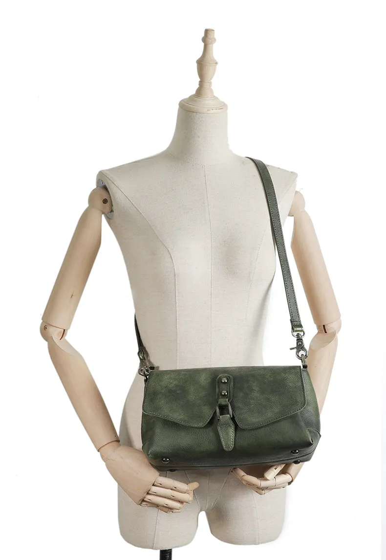 Womens Leather Vintage Handmade Shoulder Bag Best Crossbody Purses for Ladies