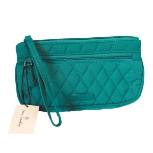 Wristlet By Vera Bradley In Teal, Size:Medium