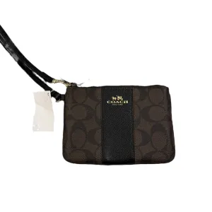 Wristlet Designer By Coach In Brown, Size:Small